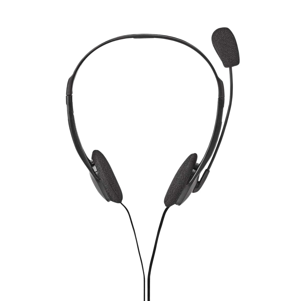 PC headset | On-Ear | Stereo | 2x 3.5mm | Foldable Microphone | Black
