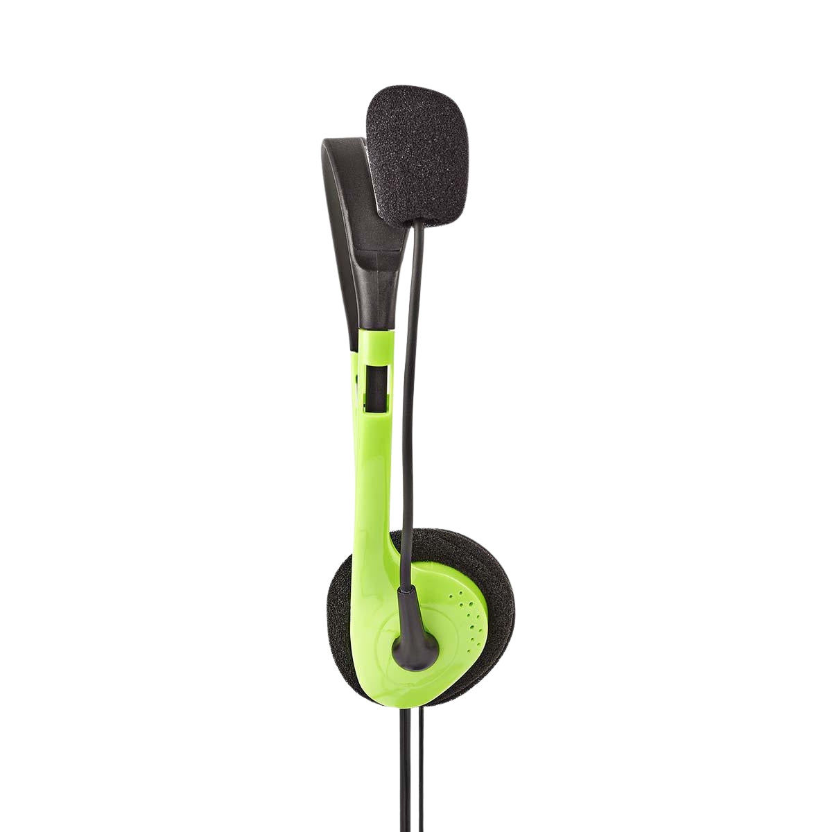 PC headset | On-Ear | Stereo | 2x 3.5mm | Foldable Microphone | Green