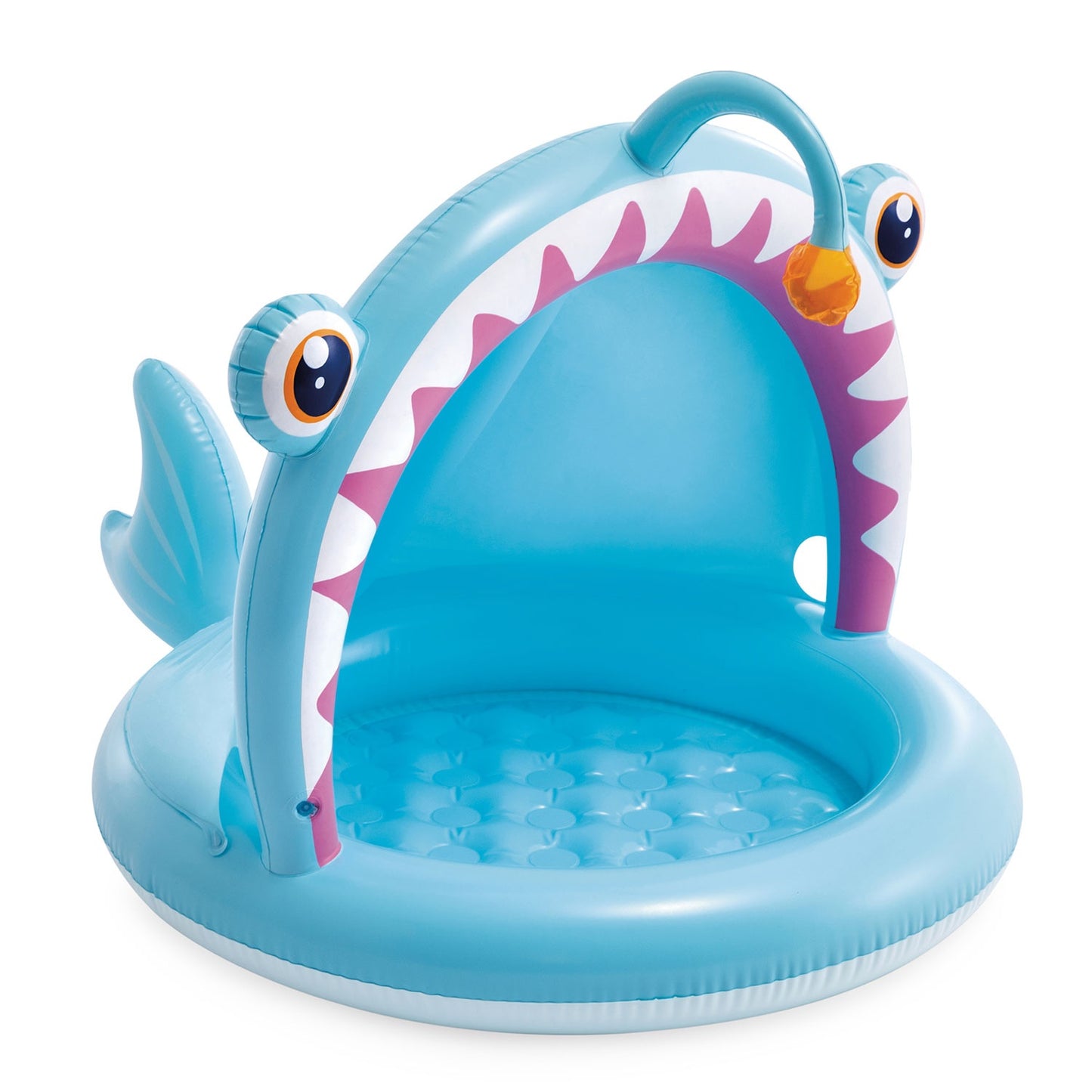 Paddling pool with roof Fish-angler 102 x 94 cm Intex 58419