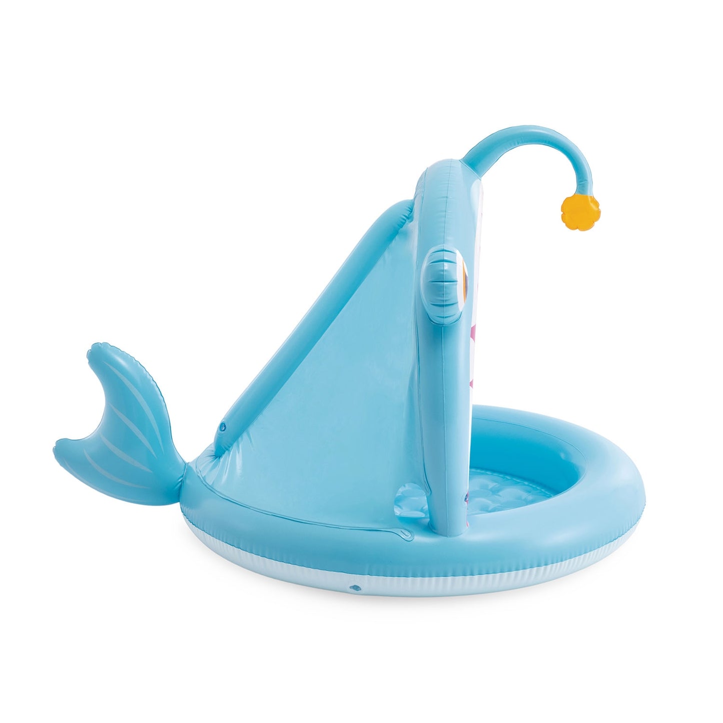 Paddling pool with roof Fish-angler 102 x 94 cm Intex 58419
