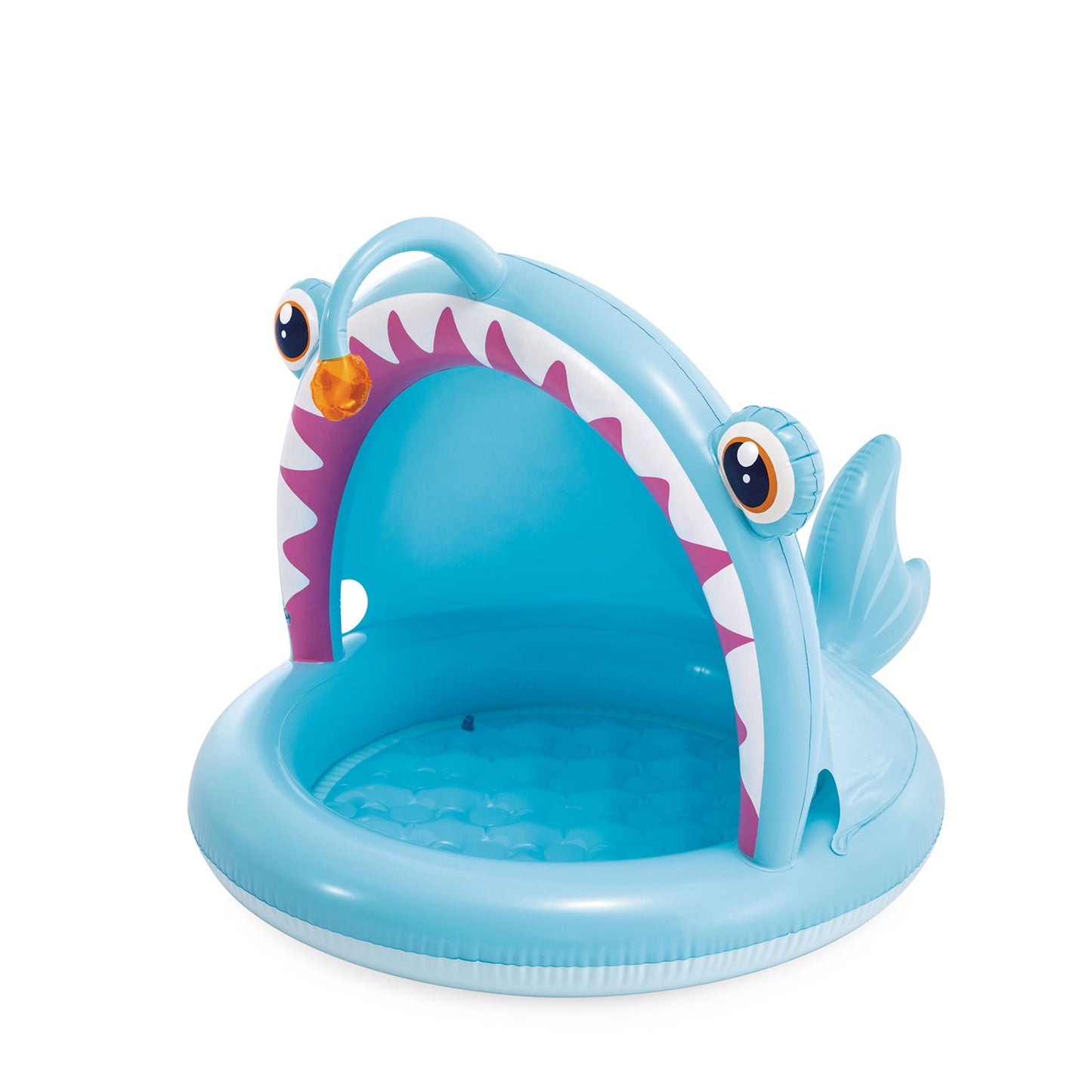 Paddling pool with roof Fish-angler 102 x 94 cm Intex 58419