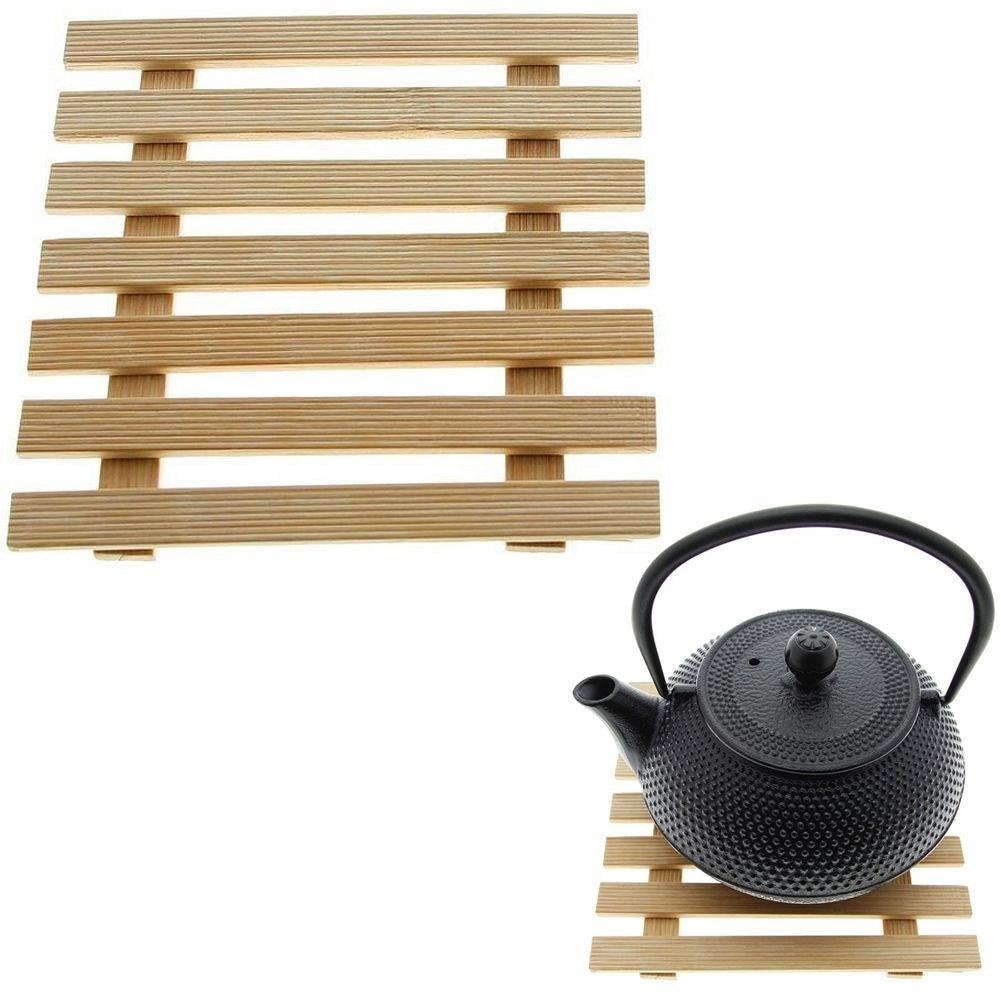 Pads for Hot Pots in Sustainable Bamboo