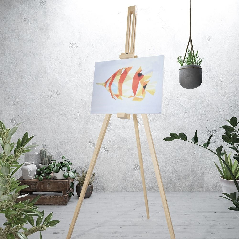 Paint by number set: Canvas, 8 colors, brush