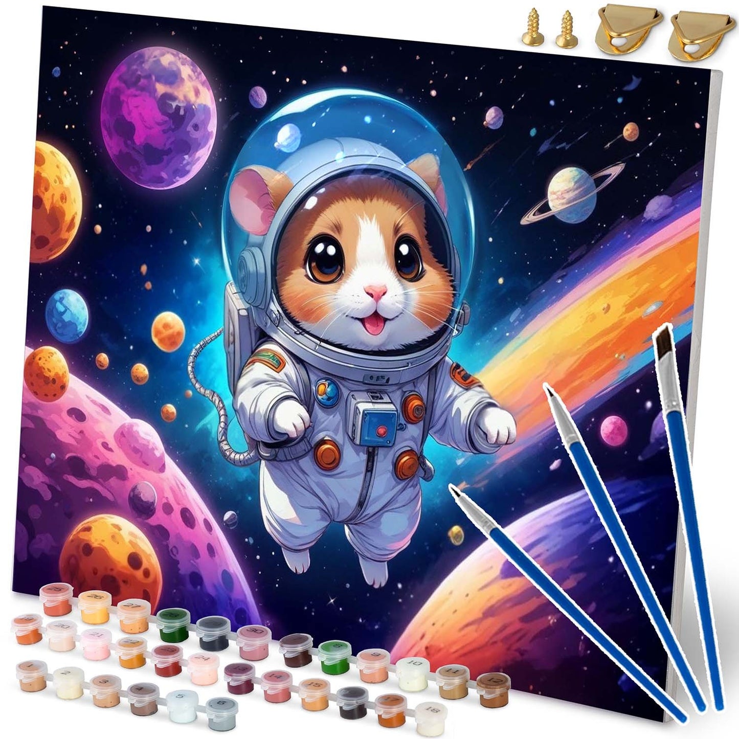 Painting by numbers 40x50 cm Massido Astronaut