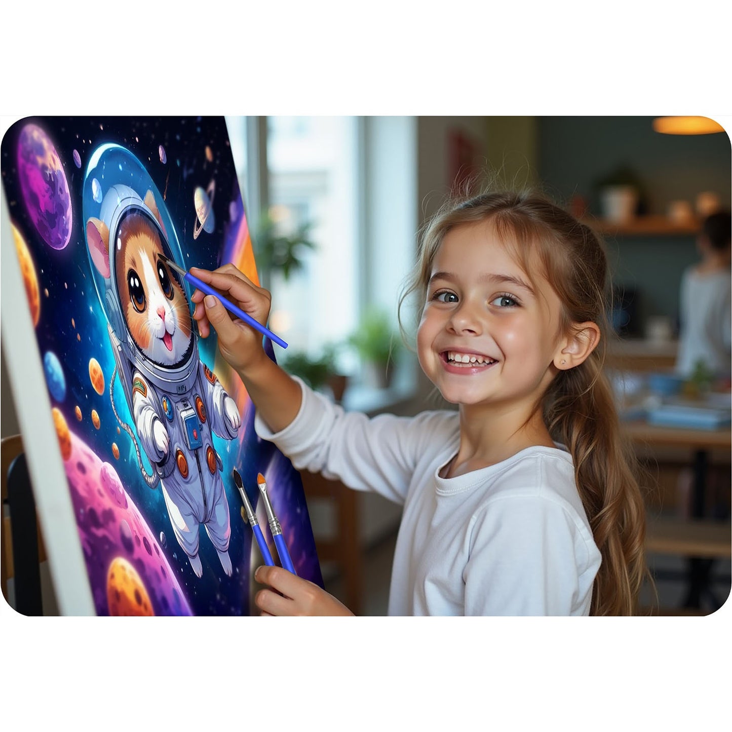 Painting by numbers 40x50 cm Massido Astronaut