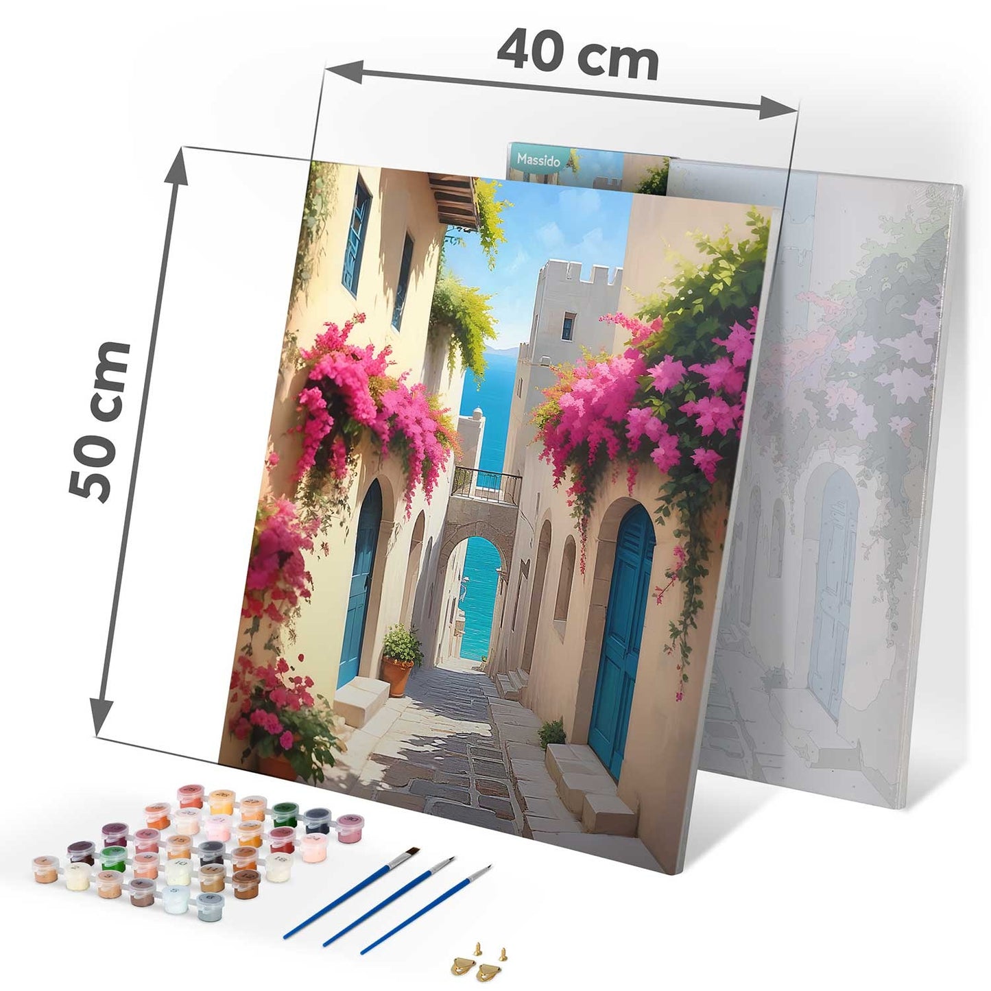 Painting by numbers 40x50 cm Massido City Landscape