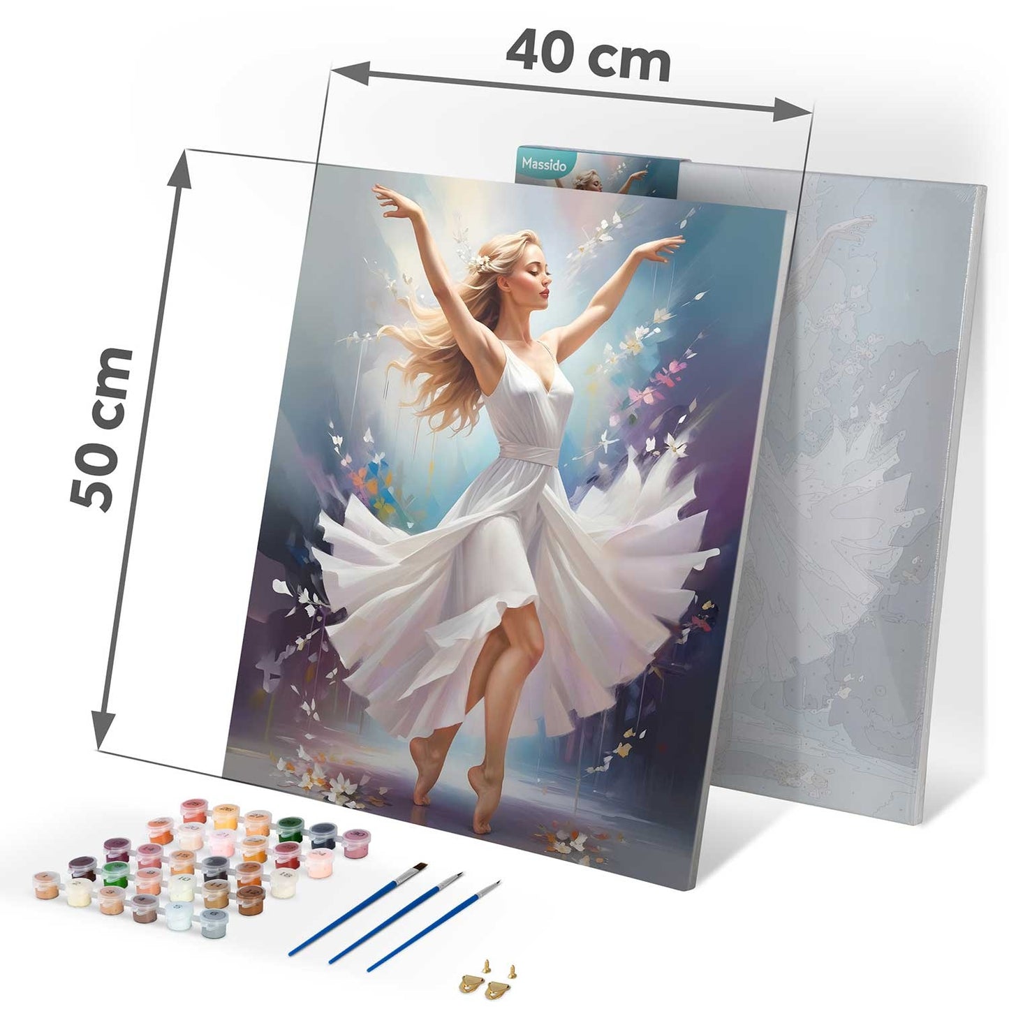 Painting by numbers 40x50 cm Massido Dancing Woman