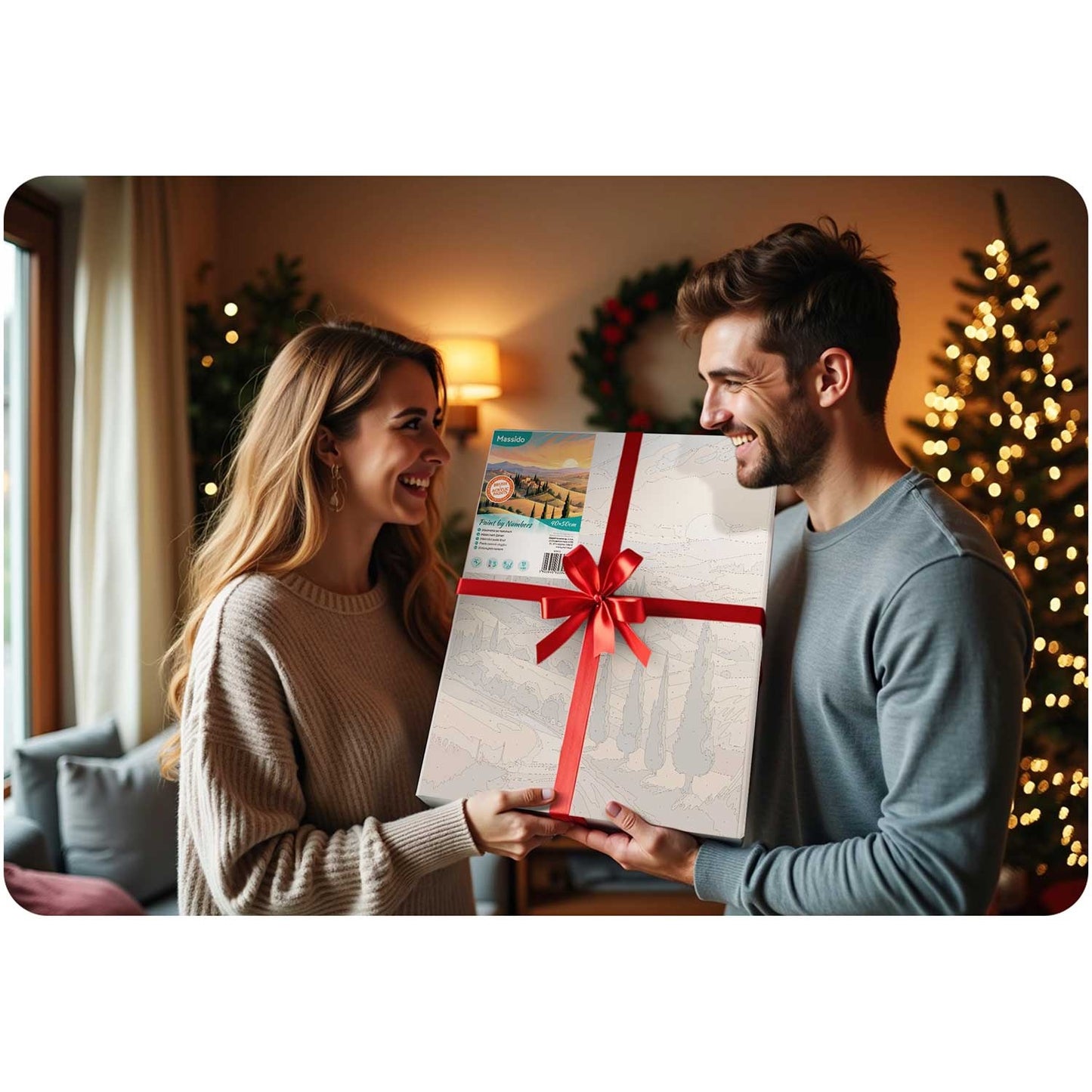 Painting by numbers 40x50 cm Massido Landscape
