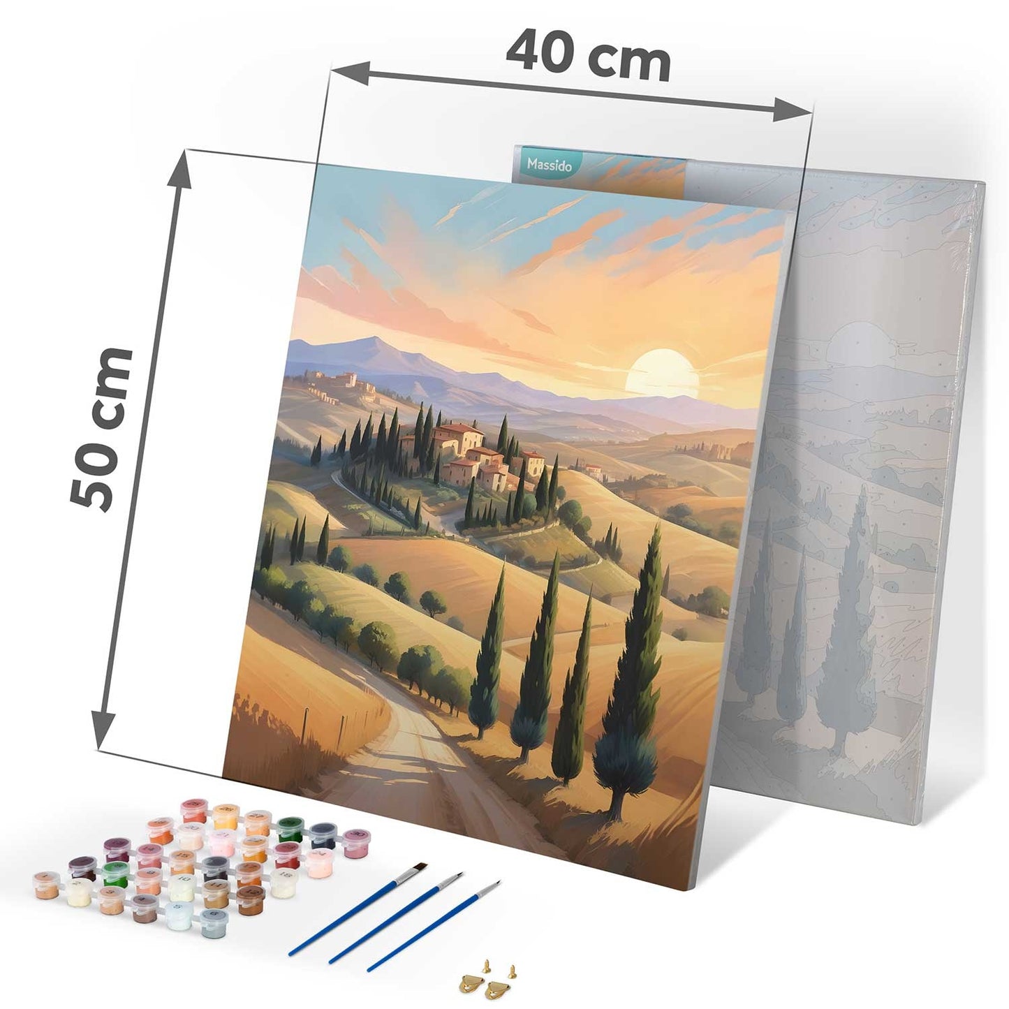 Painting by numbers 40x50 cm Massido Landscape
