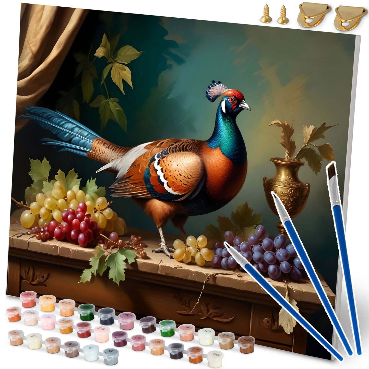 Painting by numbers 40x50 cm Massido Pheasant