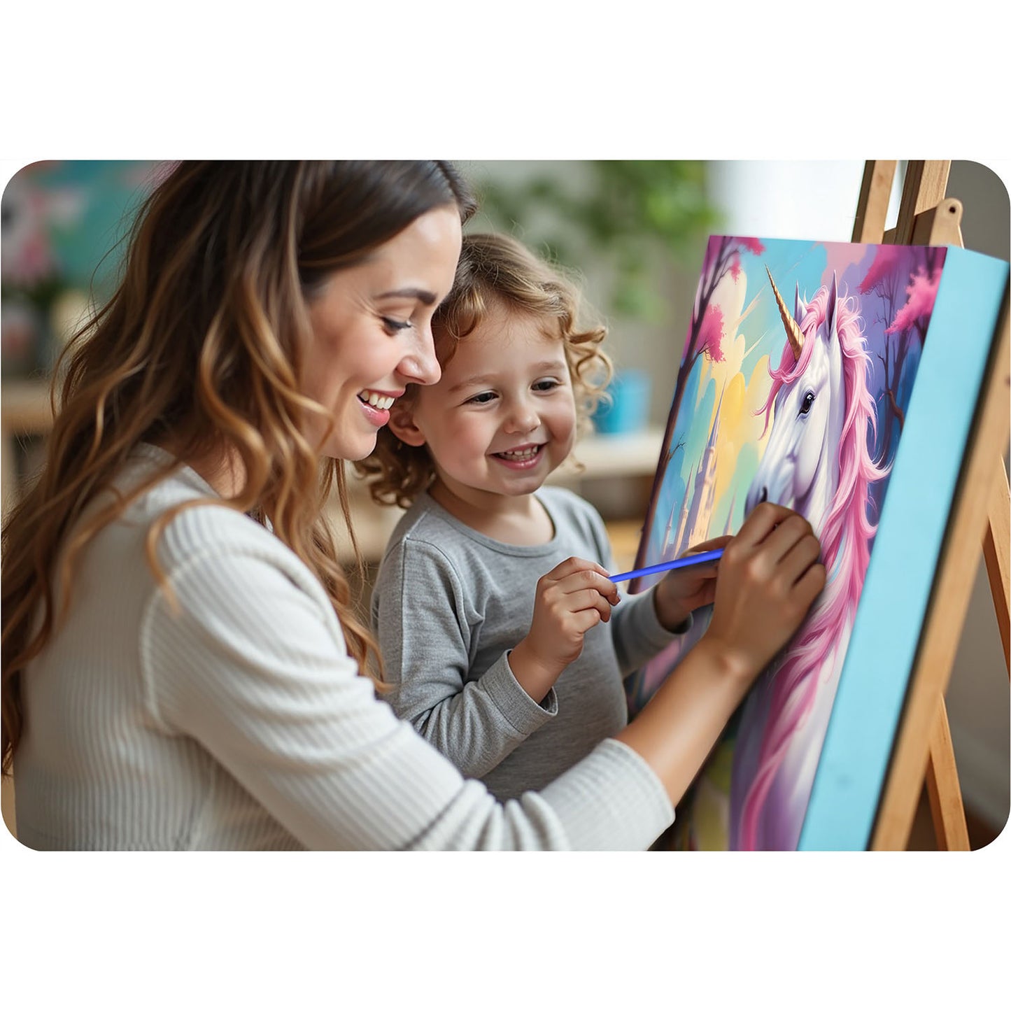 Painting by numbers 40x50 cm Massido Unicorn