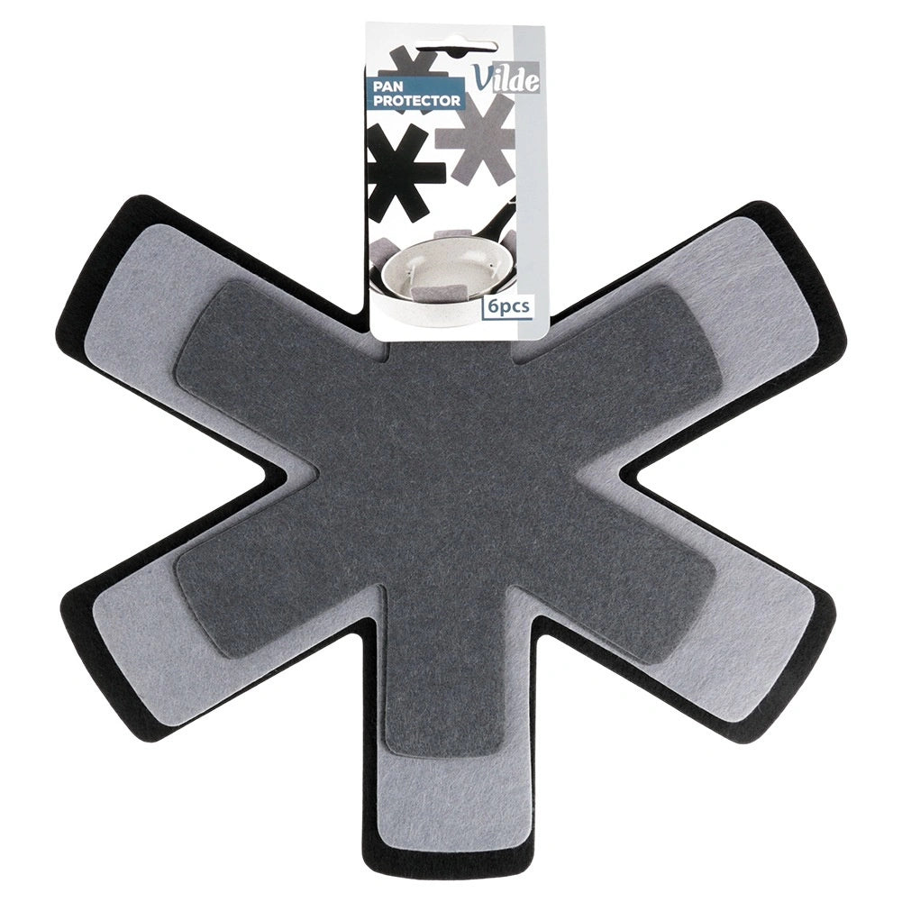 Pan Protector Set, Felt, 38/35/26 cm, 6 Pieces