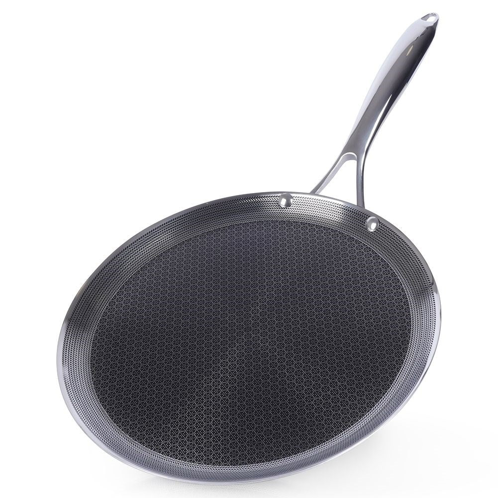 Pancake pan 28 cm - Non-stick, stainless steel, hybrid series
