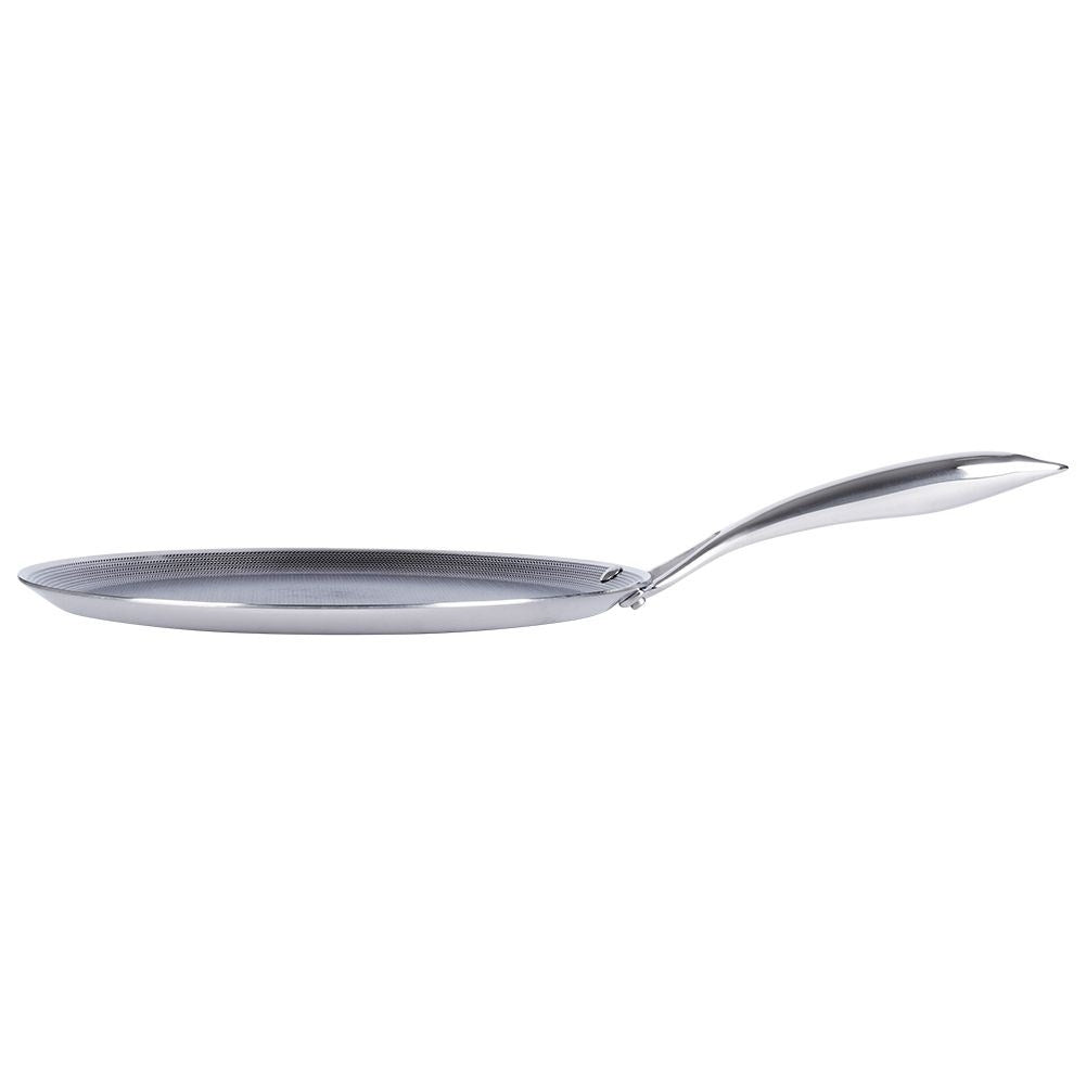 Pancake pan 28 cm - Non-stick, stainless steel, hybrid series