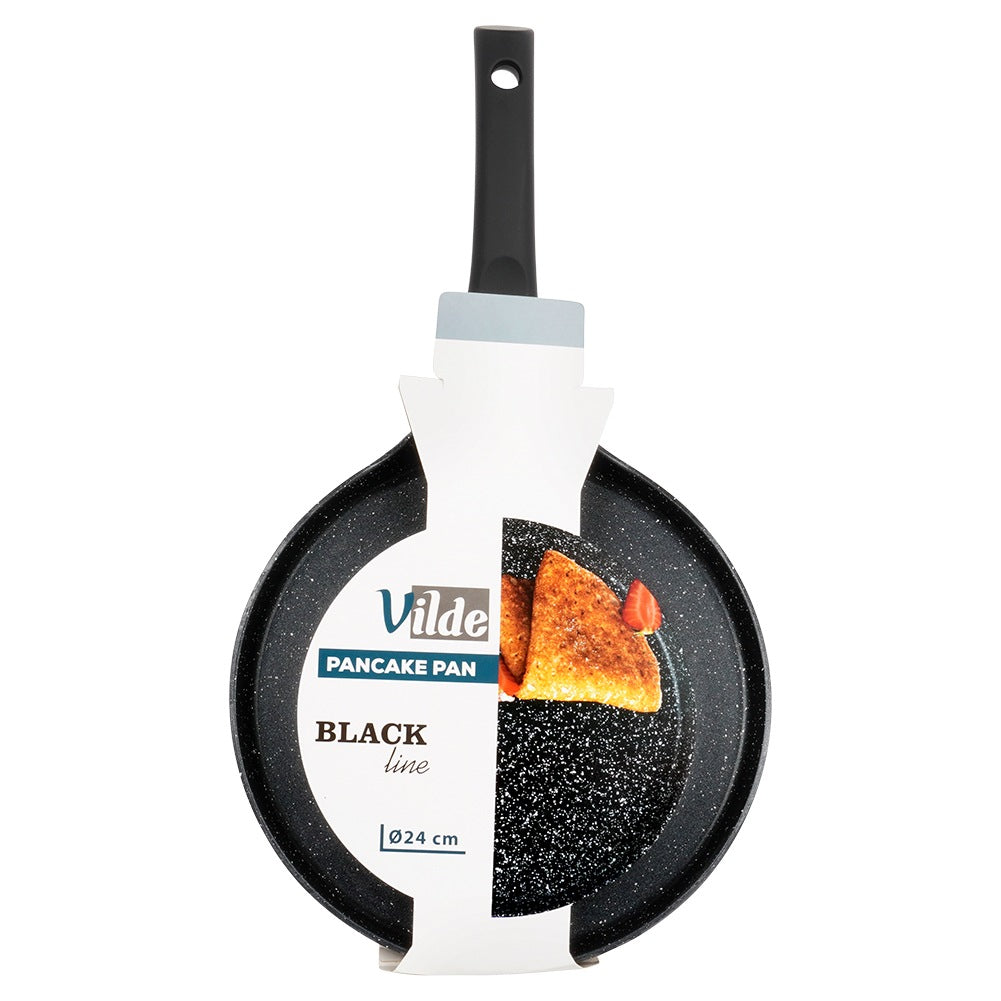 Pancake pan granite BLACK LINE 24 cm