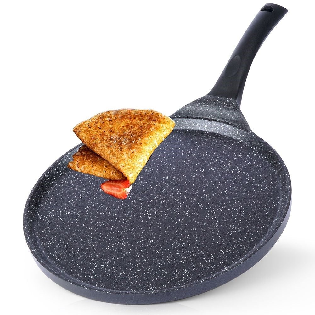 Pancake pan in granite for all stoves, including induction
