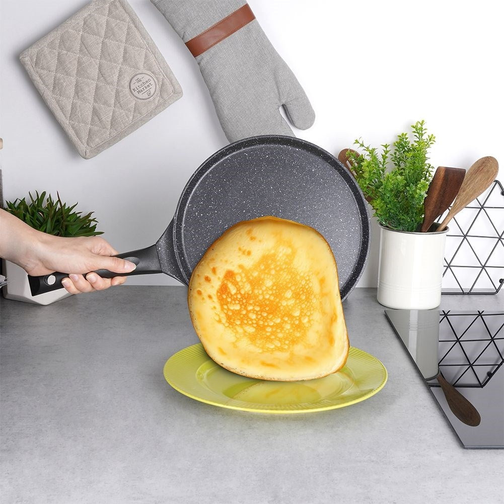 Pancake pan in granite for all stoves, including induction