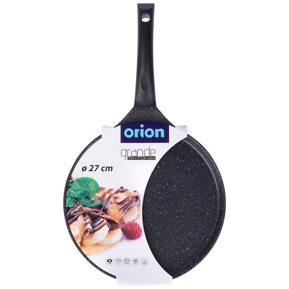 Pancake pan in granite for all stoves, including induction