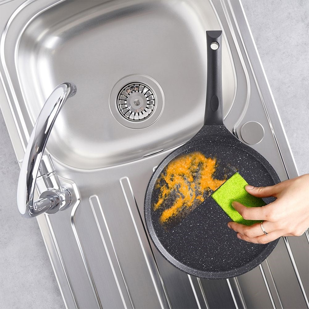 Pancake pan in granite for all stoves, including induction