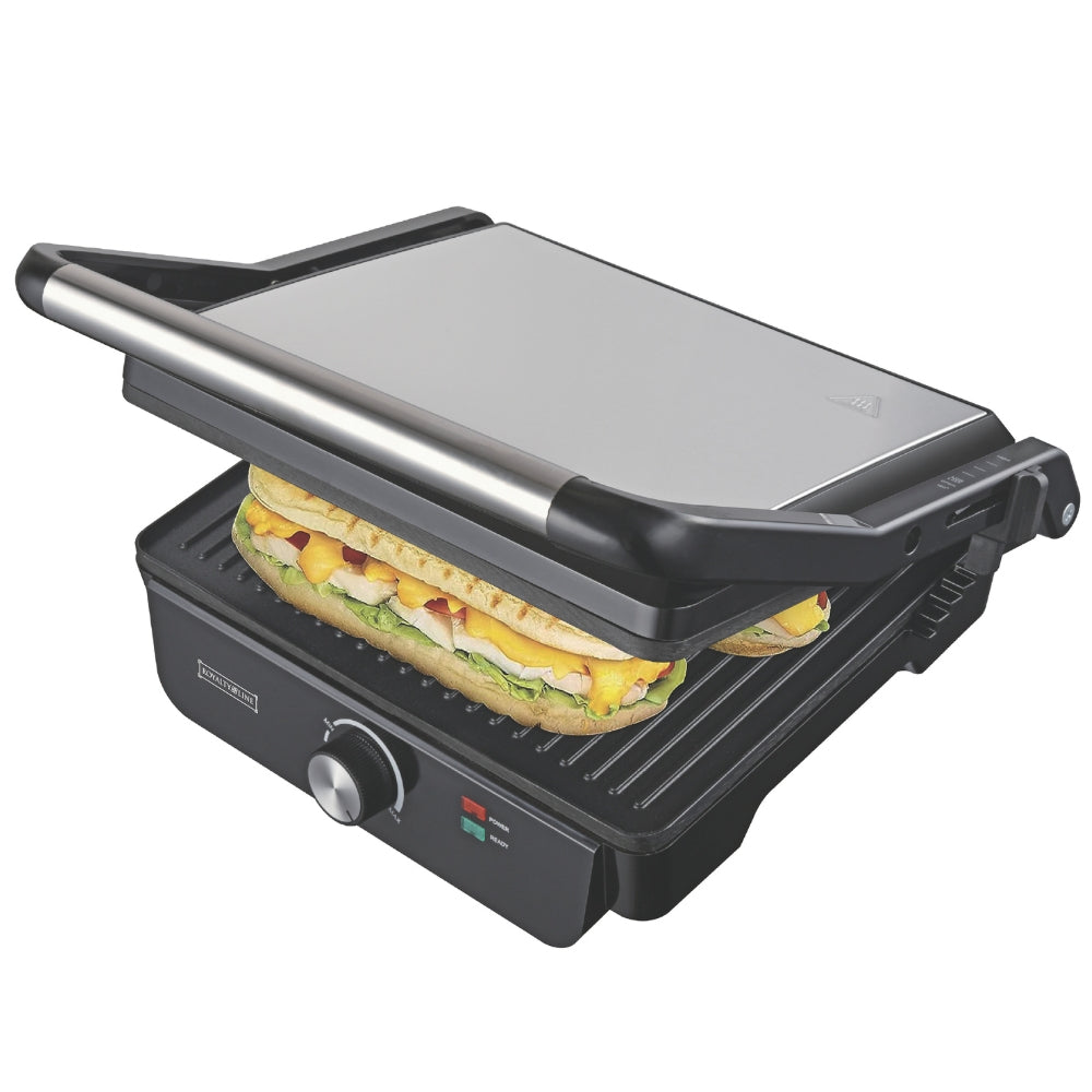 Panini Grill, 2000W, Non-Stick, 180 Open, 30x24 cm
