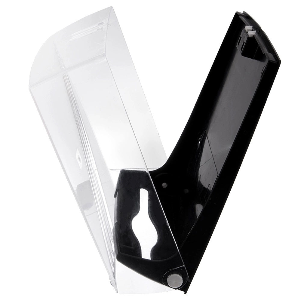 Paper Towel Dispenser, Transparent, Wall-Mount, 26.5x10.5x31 cm
