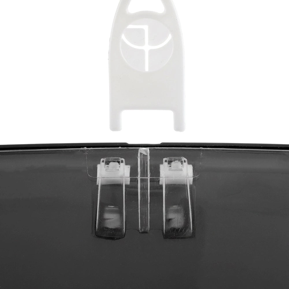 Paper Towel Dispenser, Transparent, Wall-Mount, 26.5x10.5x31 cm