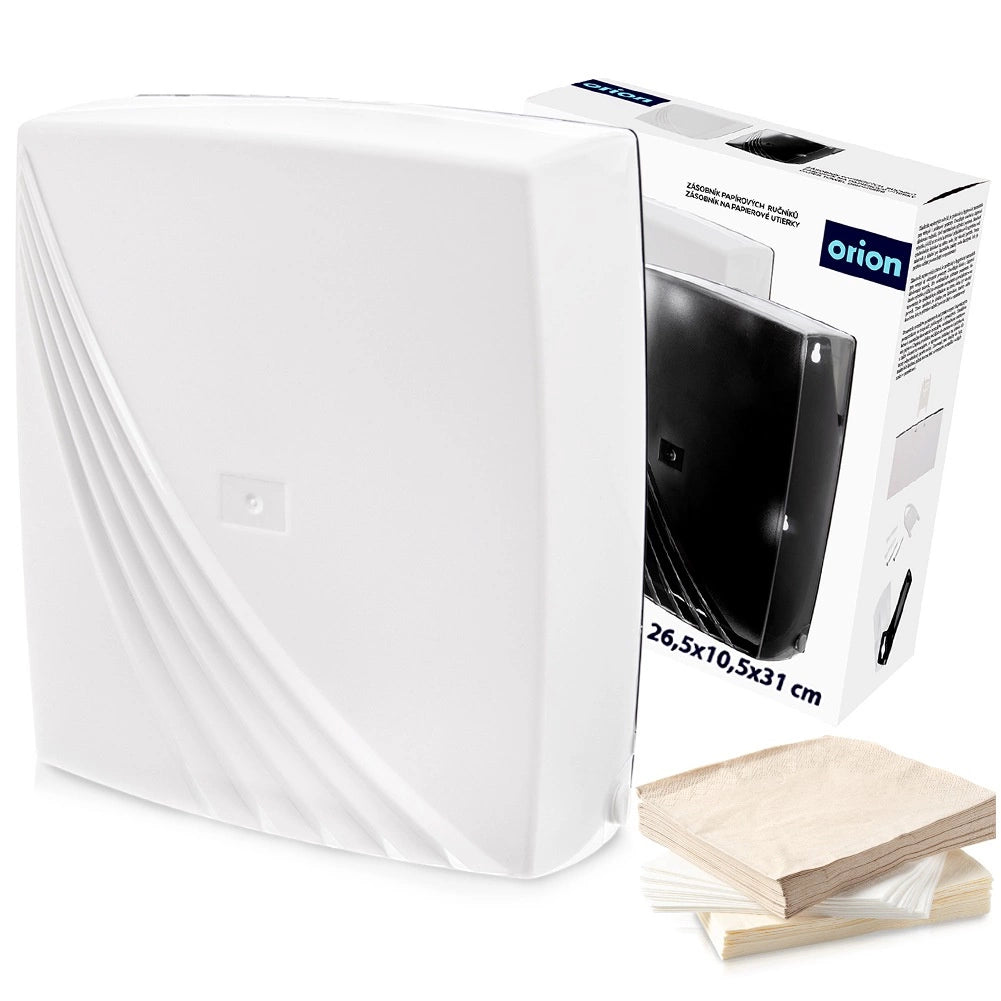 Paper Towel Dispenser, Wall-Mount, 26.5x10.5x31 cm