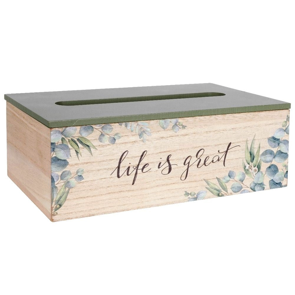 Paper holder with print - Trendy design for tissues