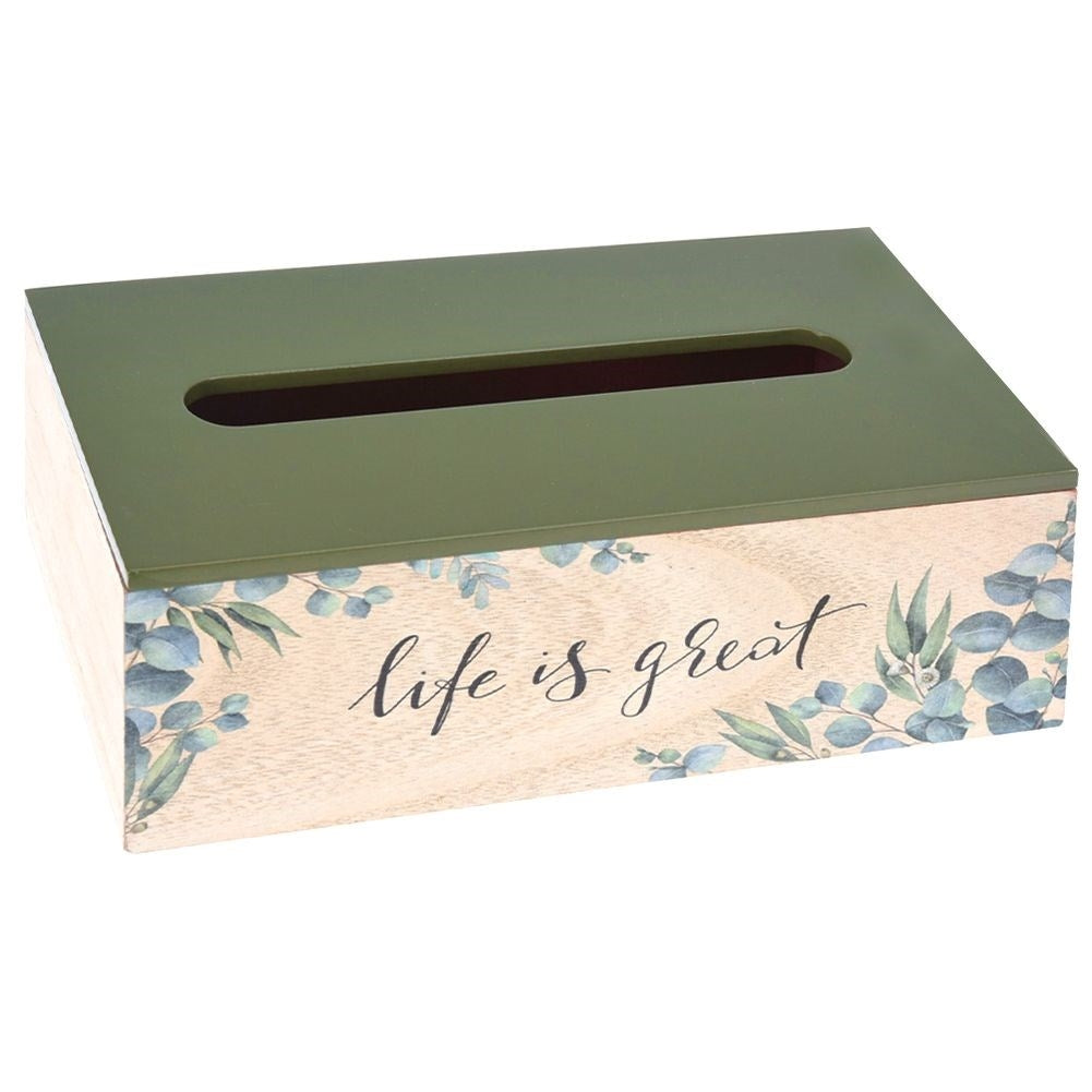 Paper holder with print - Trendy design for tissues