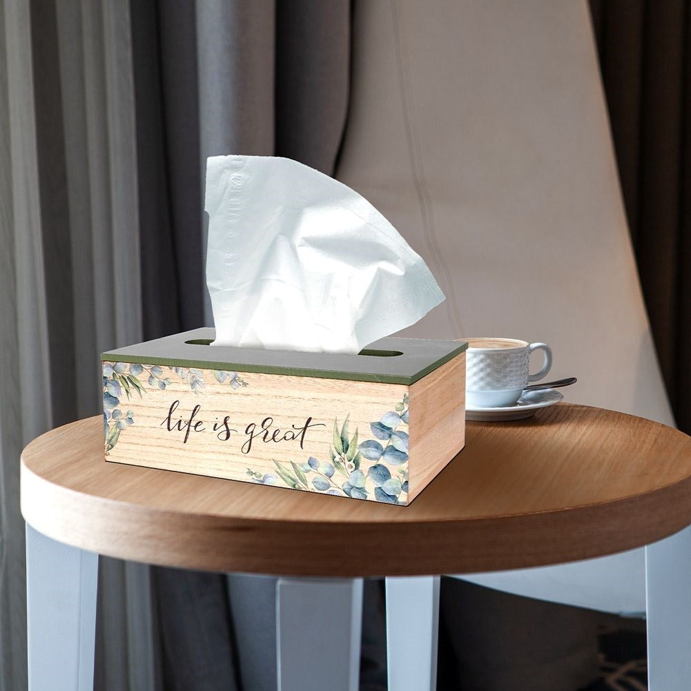 Paper holder with print - Trendy design for tissues