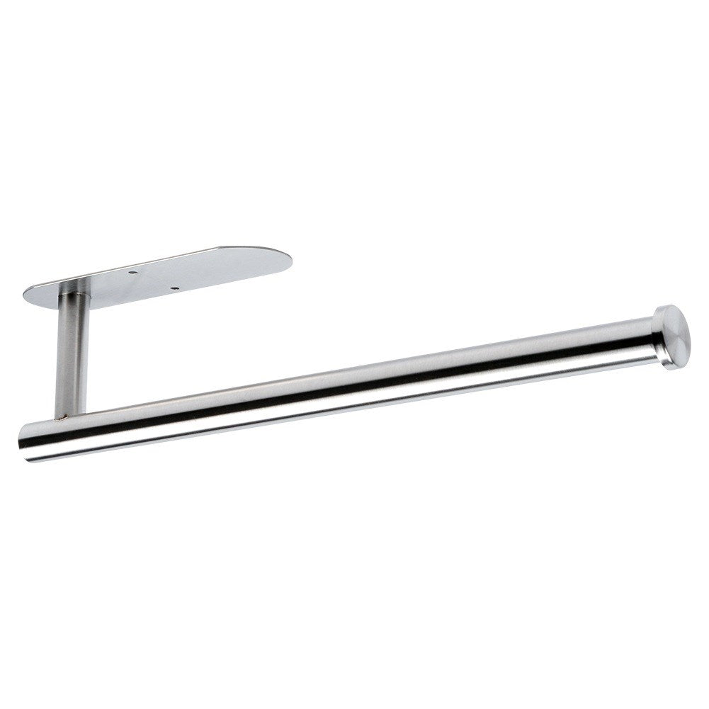 Paper towel hanger steel silver