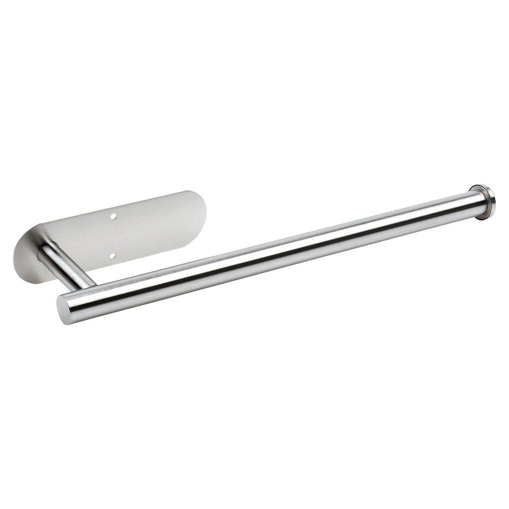 Paper towel hanger steel silver