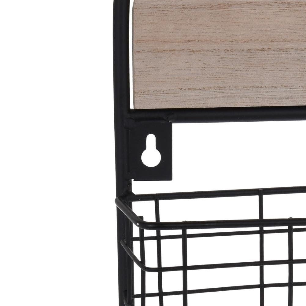 Paper towel holder with LOFT style shelves for spices