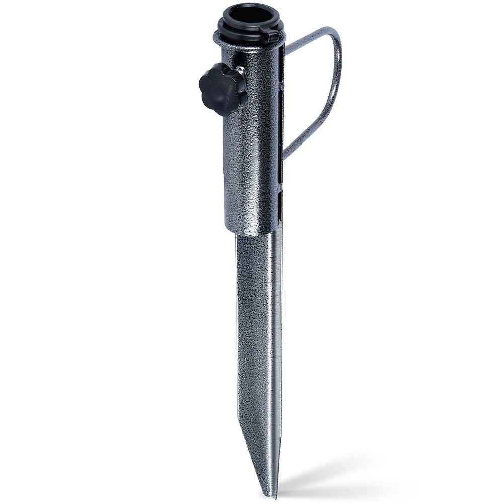 Parasol stand for easy installation in the garden