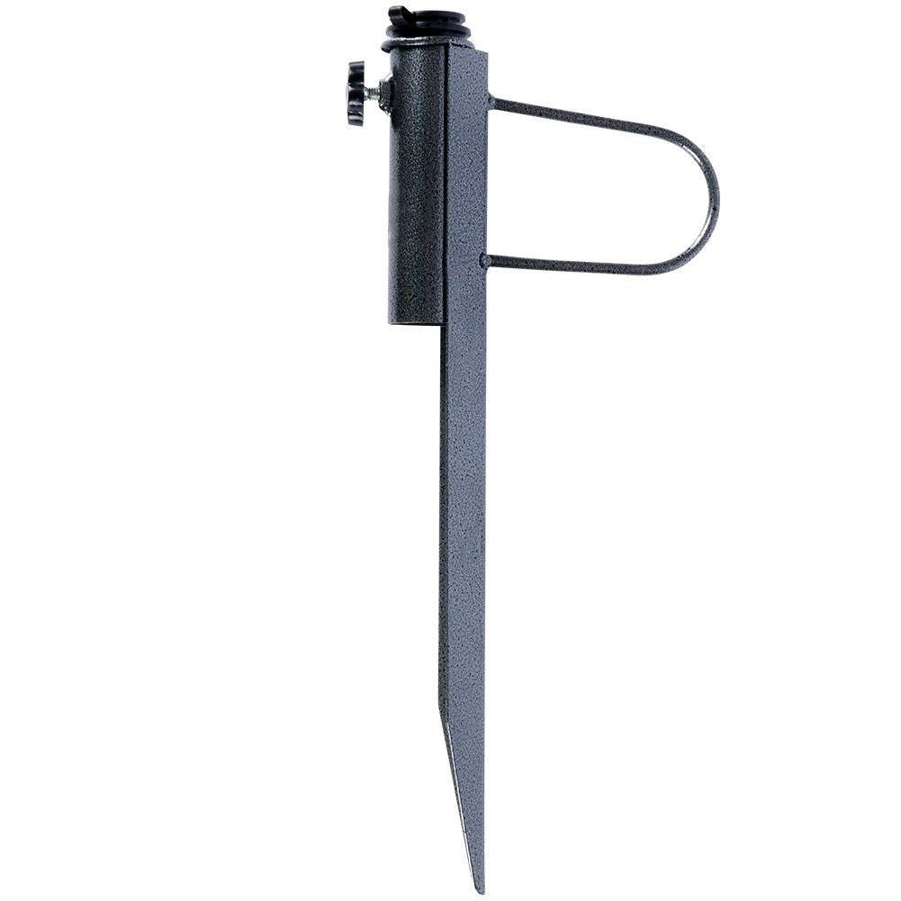 Parasol stand for easy installation in the garden