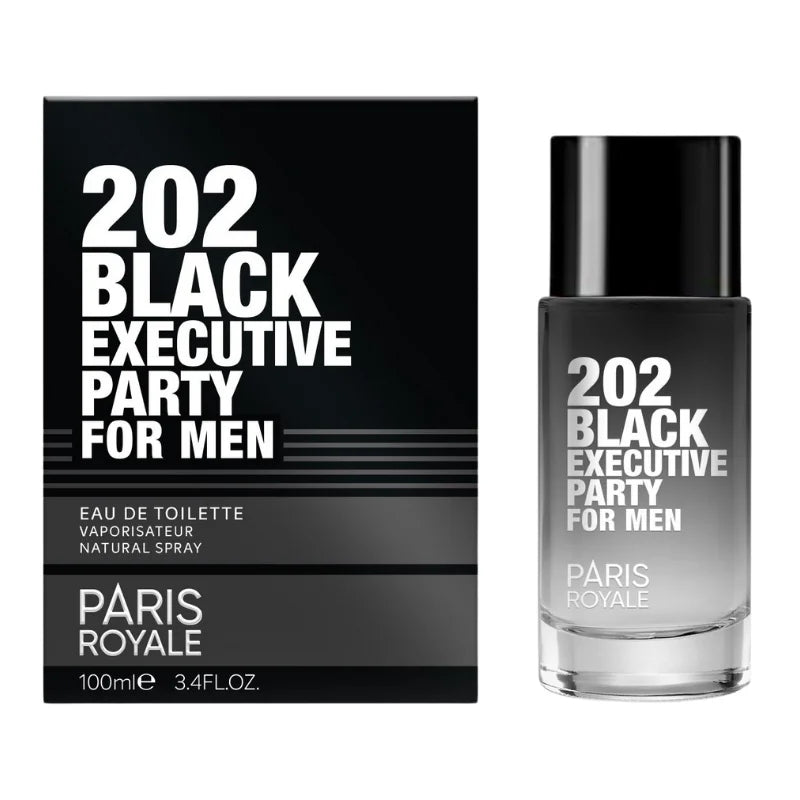 Paris Royale PR034: 202 Black Executive Party for Men 100 ml EDT