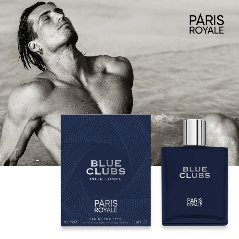Paris Royale PR036: Blue Clubs for Men 100ml EDT
