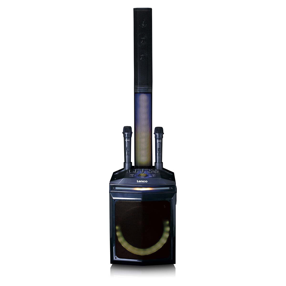 Party Speaker with Bluetooth, 120W RMS, LED Lights