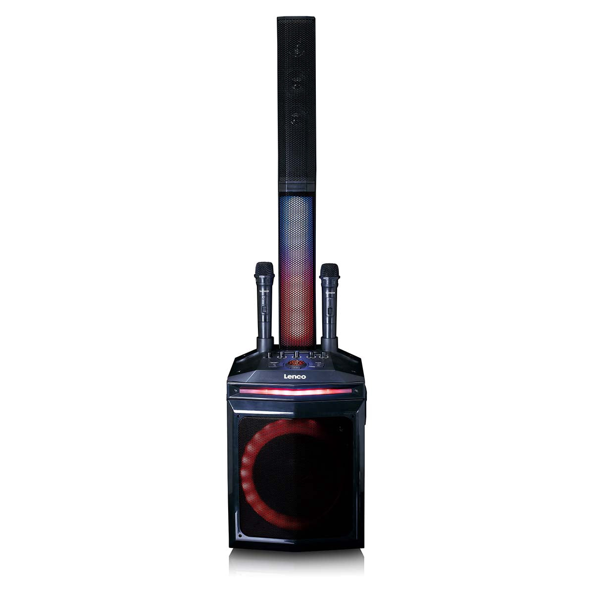 Party Speaker with Bluetooth, 120W RMS, LED Lights