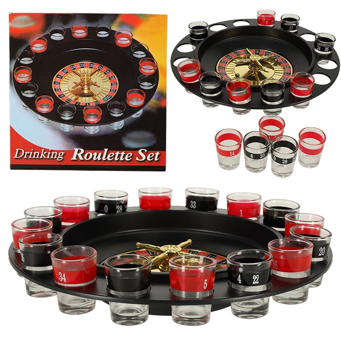 Party roulette + 16 glasses