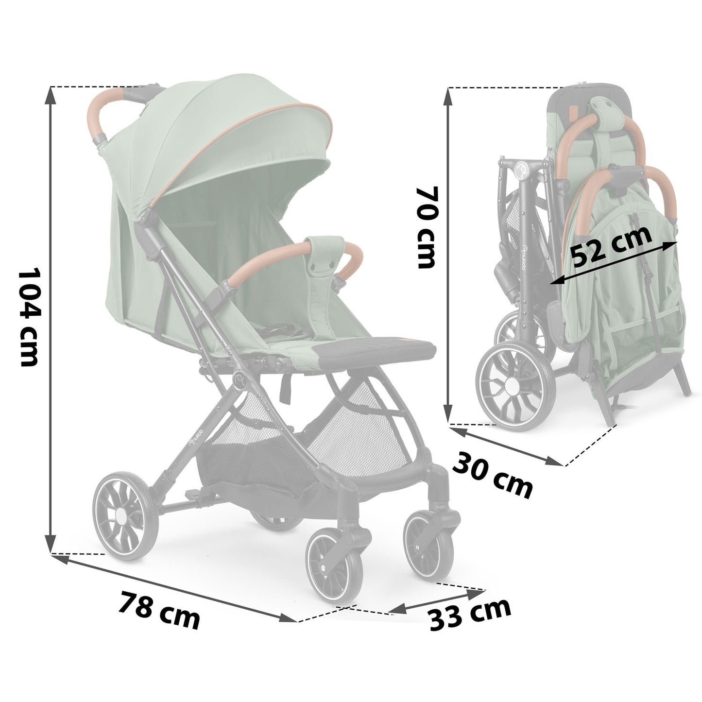 Paseo Nukido stroller
