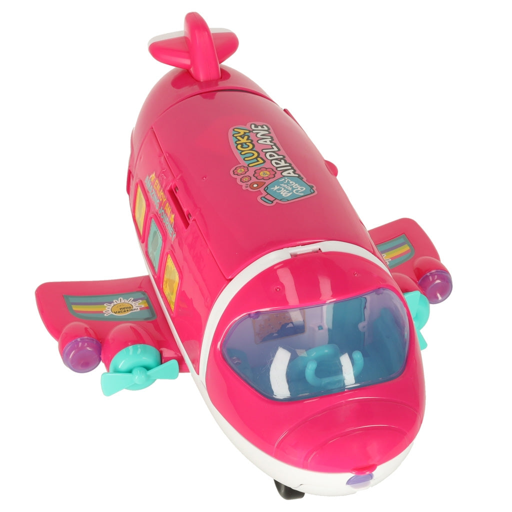 Passenger Doll Plane with 2-in-1 Folding Accessories