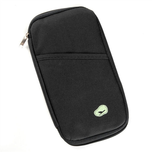 Passport cover with Wallet - Black