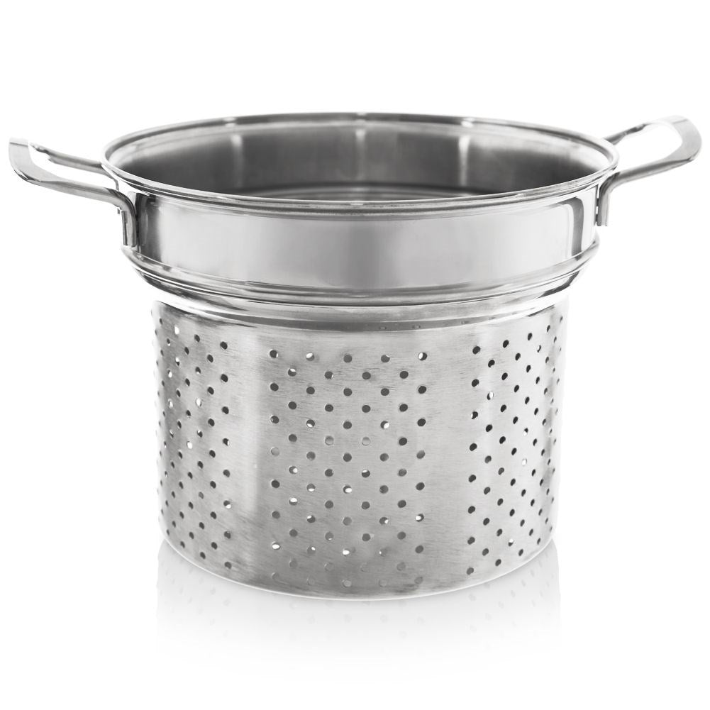 Pasta insert in stainless steel for 20 cm pans