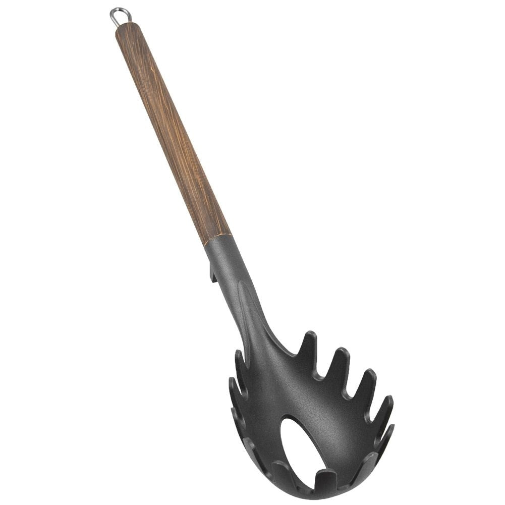 Pasta spoon in safe thermoplastic for easy serving of spaghetti