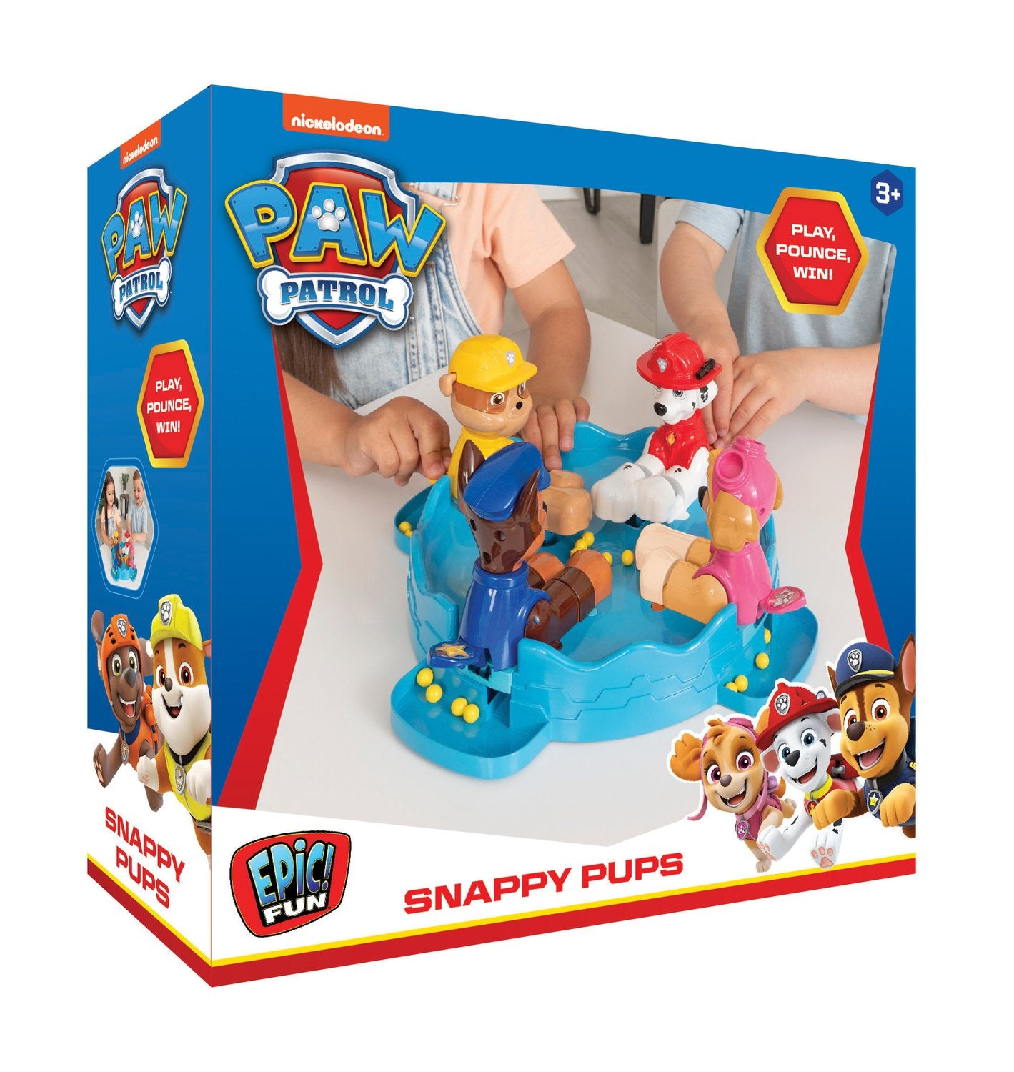 Paw Patrol Kids Game, Puppy Treat Race, Ages 3+