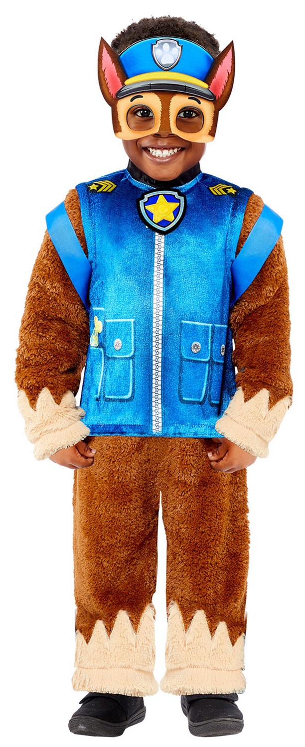 Paw Patrol Chase Deluxe Costume 110Cm