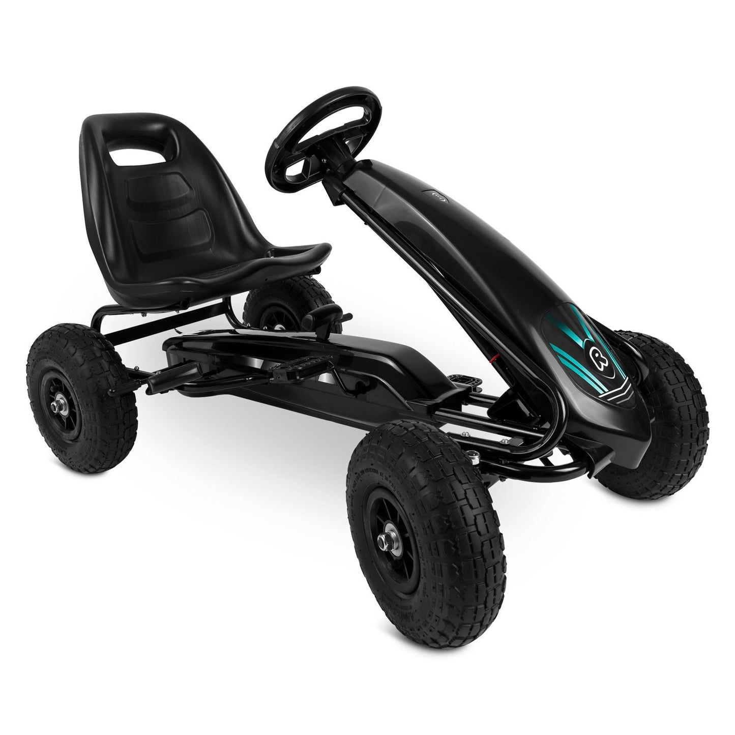 Pedal go-kart for children RK-590 black