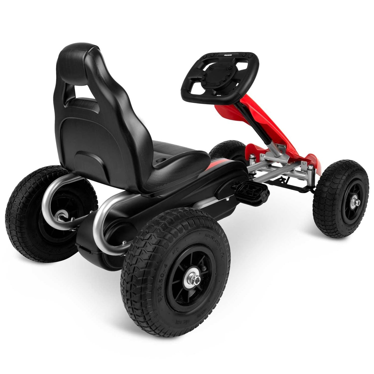 Pedal go-kart for children RK-591 red