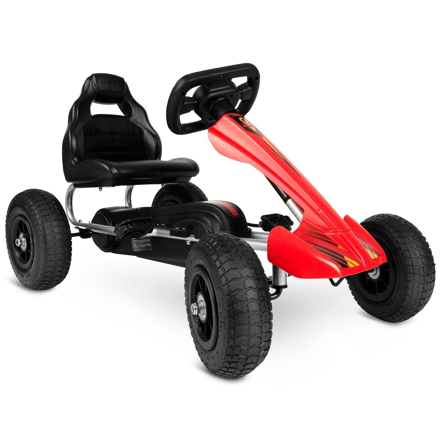 Pedal go-kart for children RK-591 red